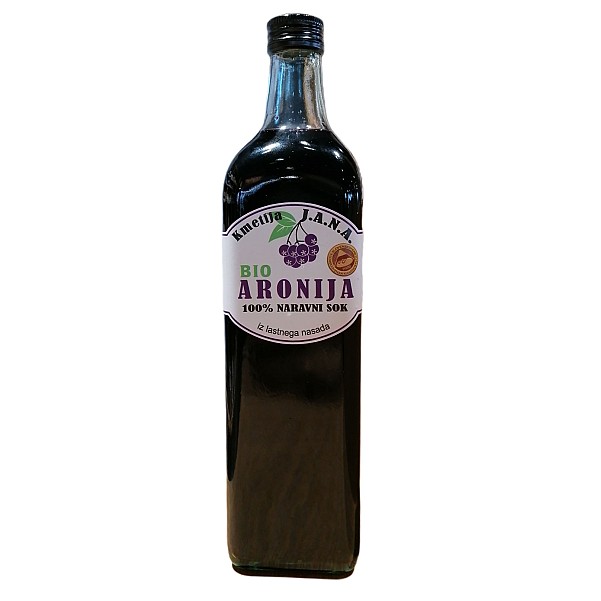 Bio aronija 100% sok 1l